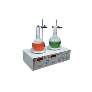 HJ-2A Dual-Head Thermostatic Magnetic Stirrer (2 Heads, Digital Display)