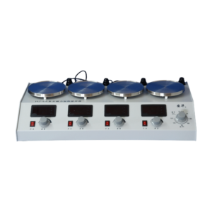 Home 6 HJ-4AC Multi-Head Thermostatic Magnetic Stirrer (4 Heads, Independent Control, Digital Display)