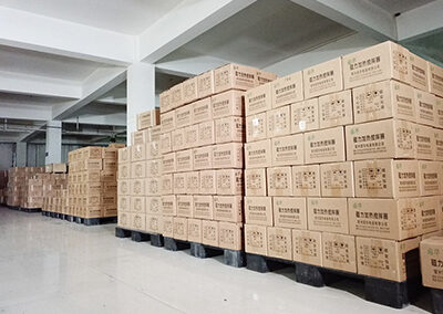 About 12 Finished products warehouse